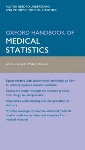 Image result for oxford handbook of medical statistics
